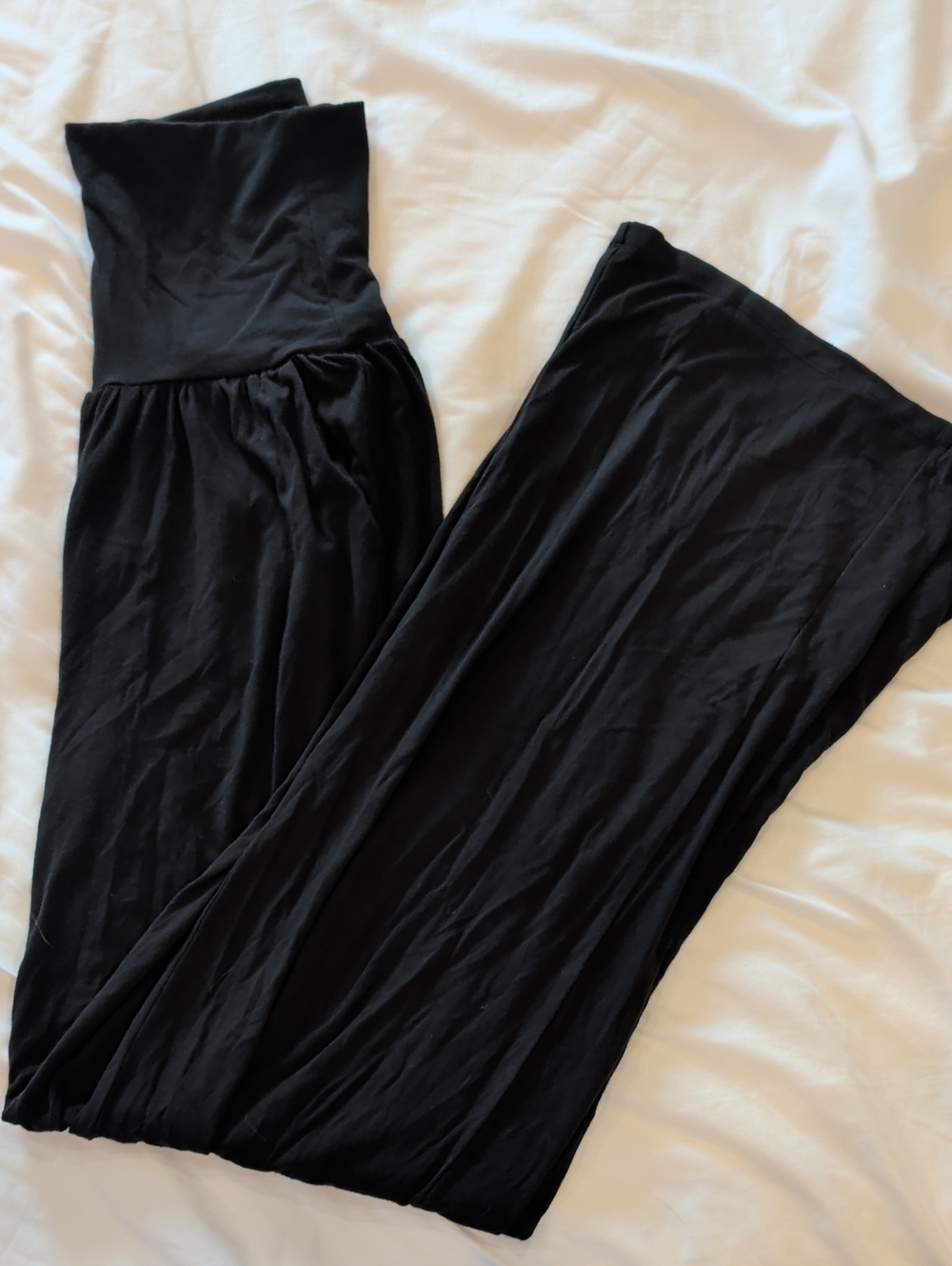 3/$125 Athleta black Wide Leg Loose Drapey Pants Size XS Tall